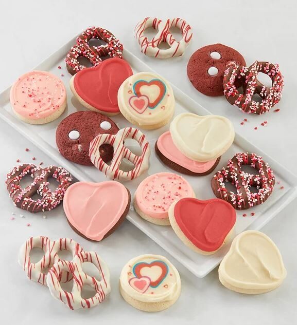 Buttercream-Frosted Cookies & Pretzels - 20