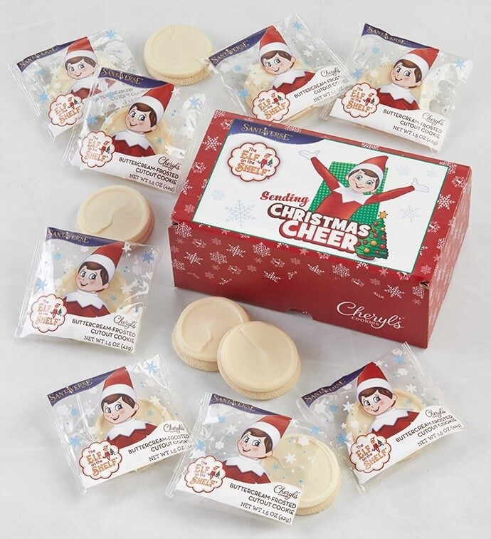 The Elf on the Shelf® Buttercream-Frosted Cookies