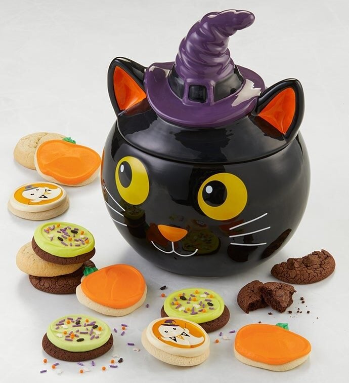 Collector's Edition Black Cat Cookie Jar