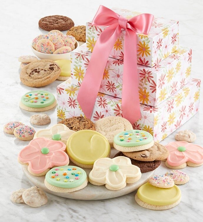 Mother's Day Floral Gift Tower