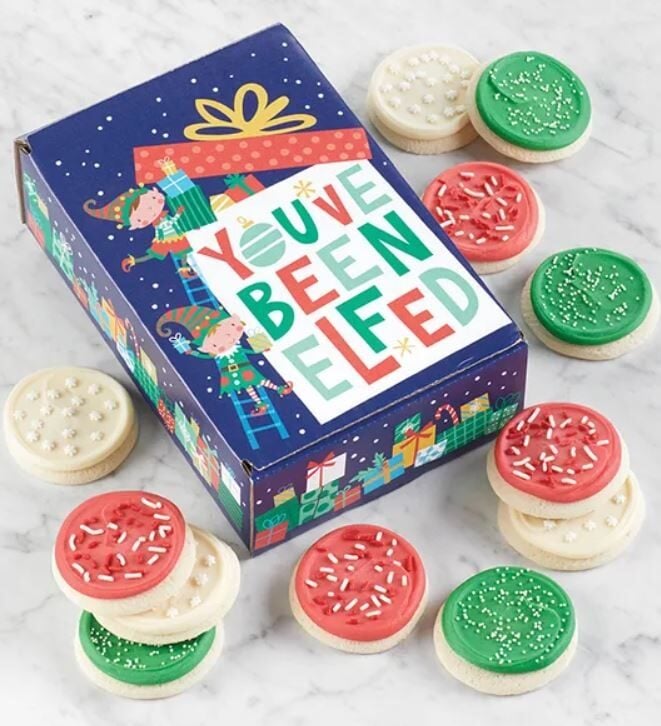 You’ve Been Elfed Cookie Box