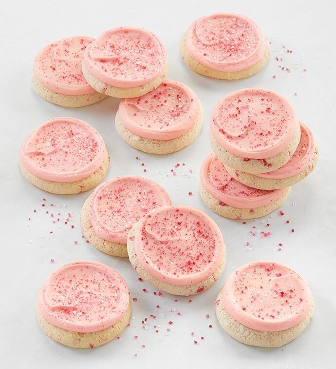 Buttercream Frosted Candy Cane Flavored Cookie Flavor Box
