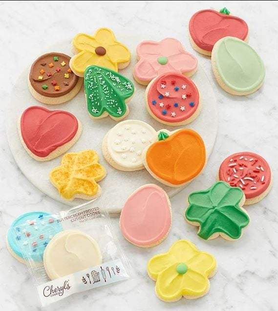 BUTTERCREAM FROSTED CUT-OUT COOKIE OF THE MONTH CLUB - PAY-AS-YOU-GO - 12 COOKIES - 6 MONTH