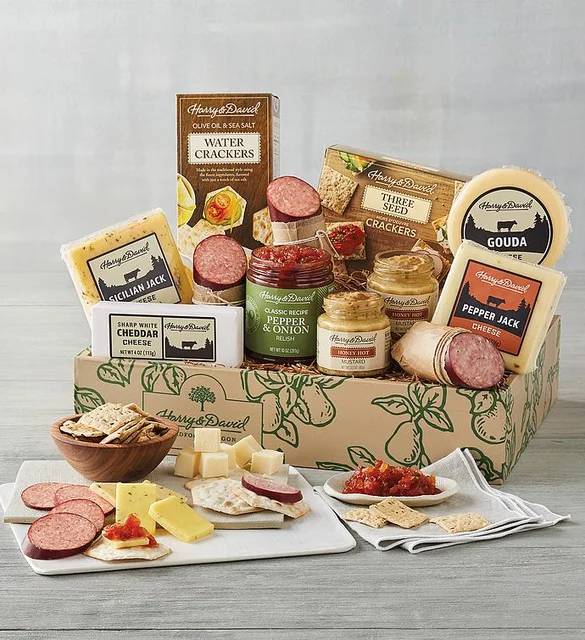 Supreme Meat and Cheese Gift Box
