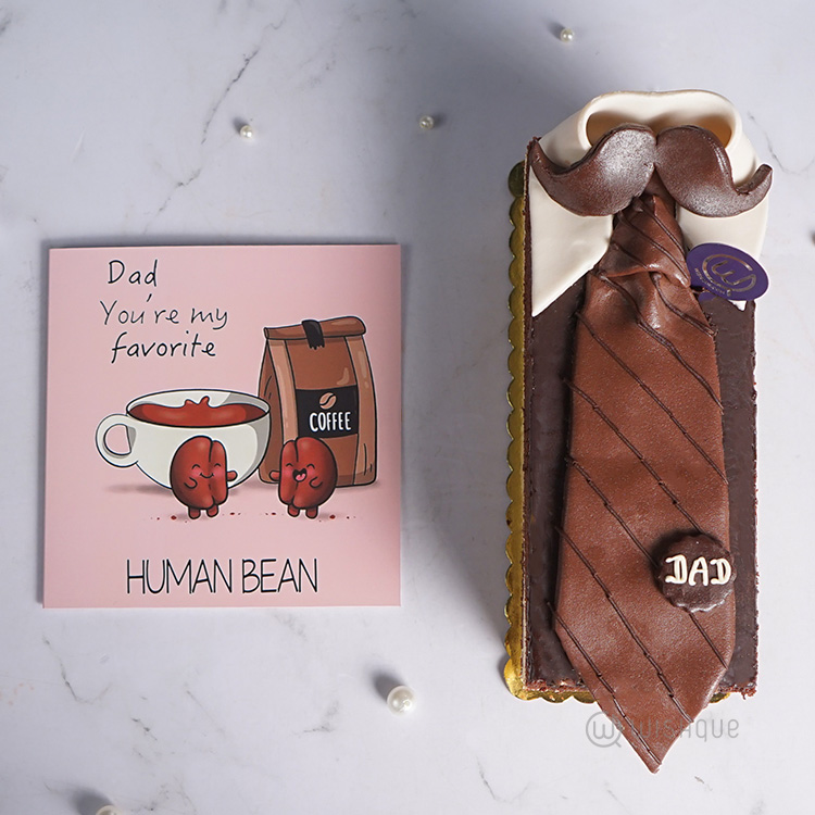 Dad You're My Favorite Human Bean Gift Set