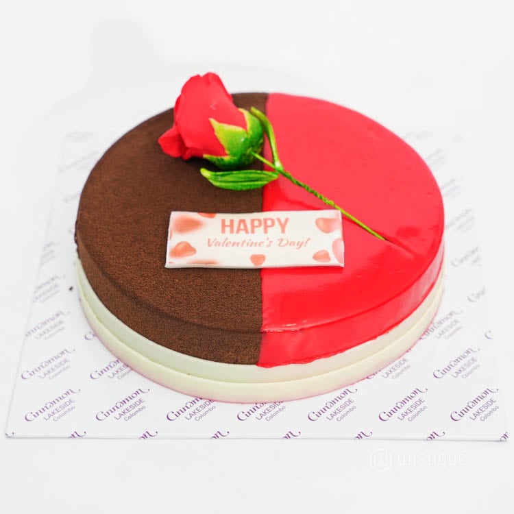 Rasberry & Chocolate Mousse Cake