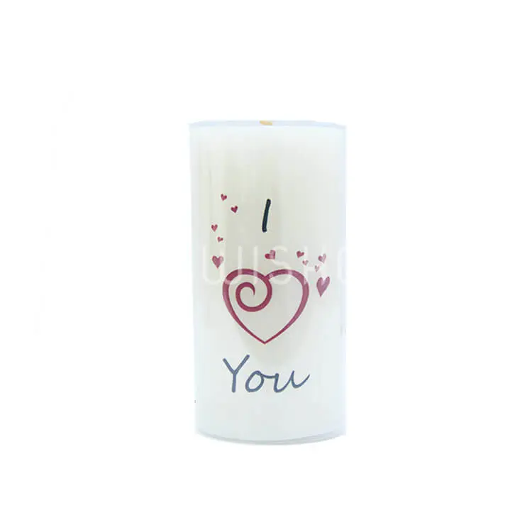 I Love You Candle