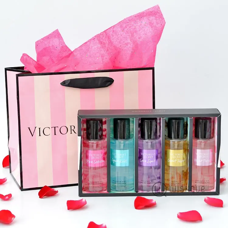 Victoria's Secret Fragrance Mist On And On Pack of Five Gift Set