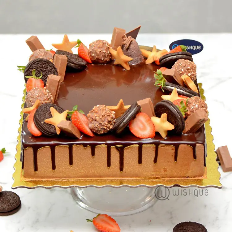 Chocolate Frenzy Celebration Cake