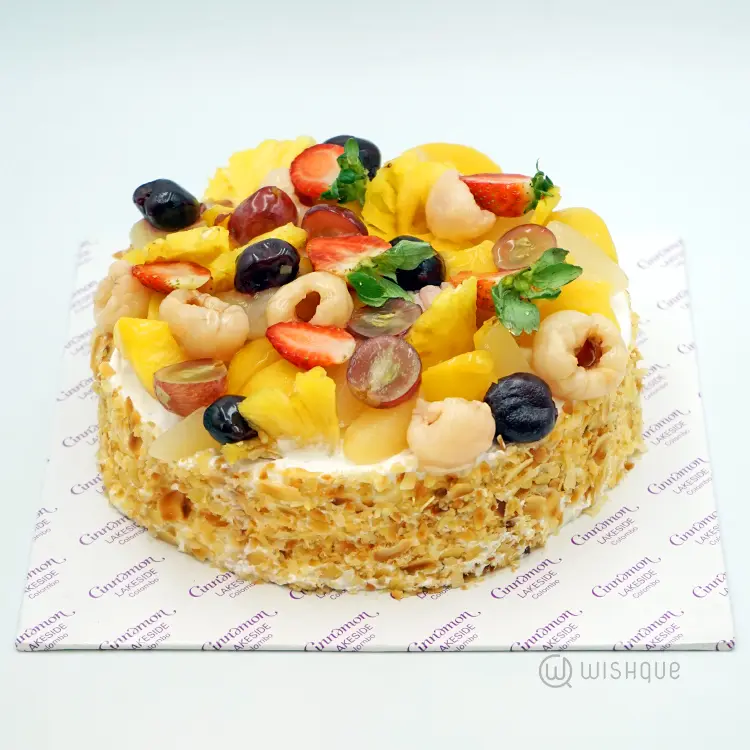 Exotic Fruit Flan Cake