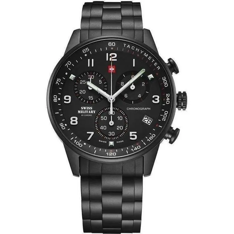 Swiss Military Men's Stainless Steel Watch SM34012.04