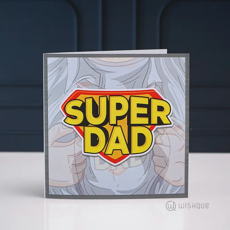 Super Dad Greeting Card