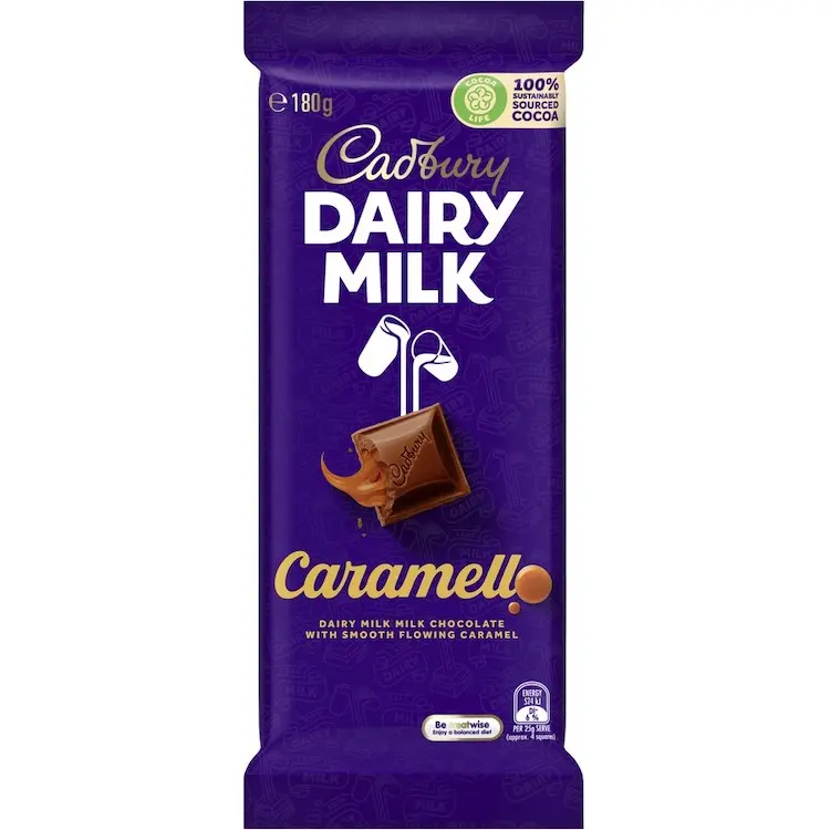 Cadbury Dairy Milk Caramello 180g