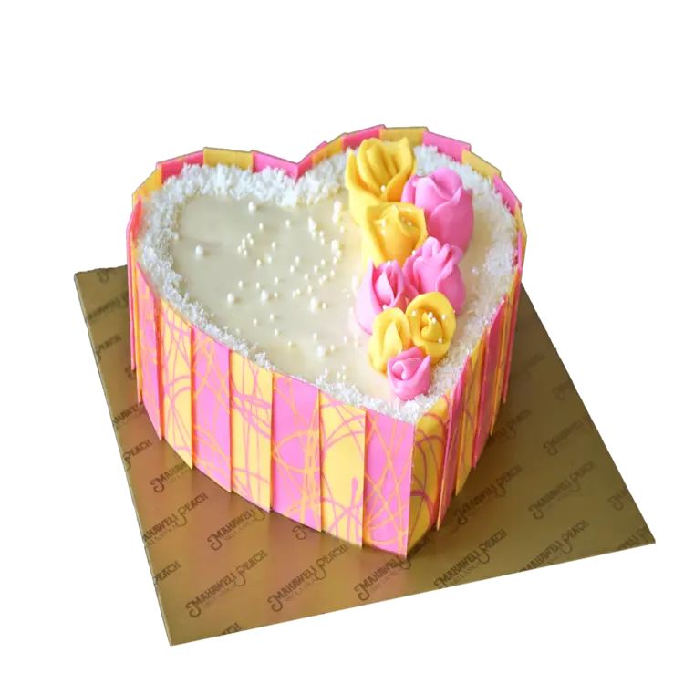 Strawberry Marble Cake