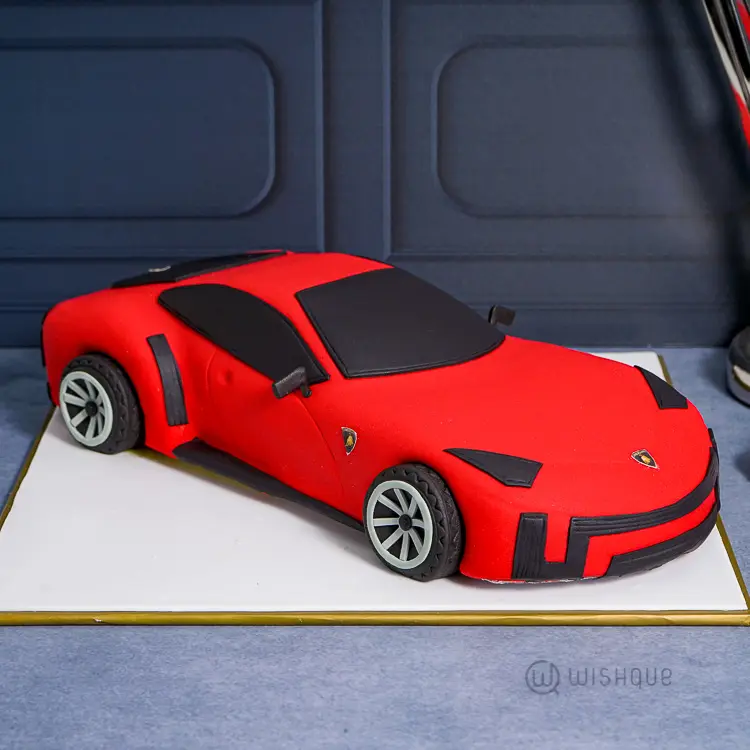 3D Lamborghini Cake