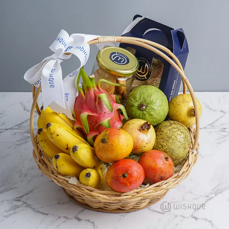 Seasonal Local Produce Fruit Basket