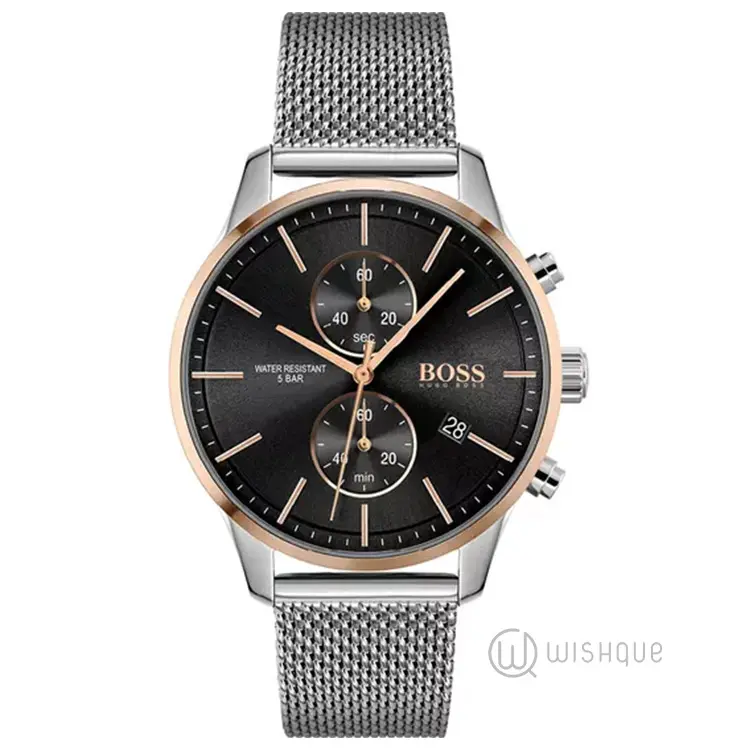 Hugo Boss Men's Analogue Quartz Watch with Stainless Steel Strap 1513805