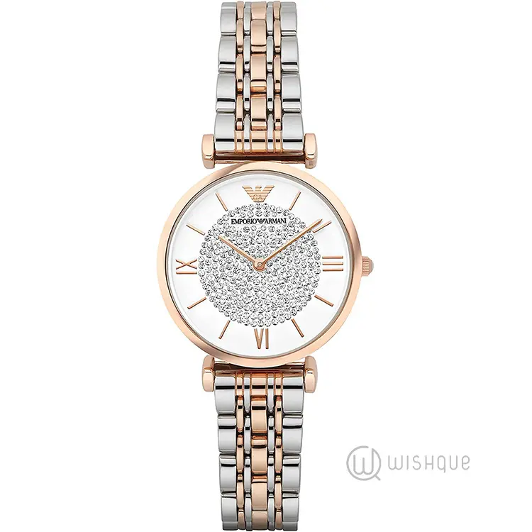 Emporio Armani Women's Stainless Steel Two-Hand Dress Watch AR1926