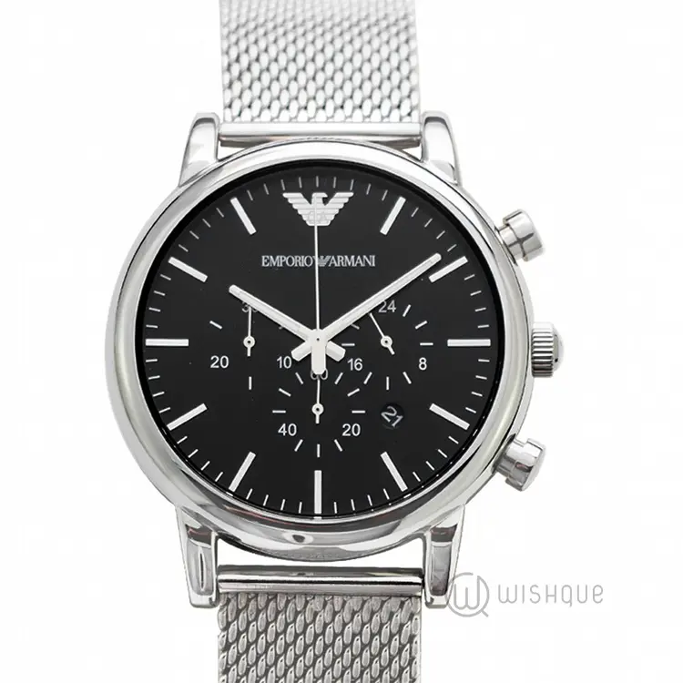Emporio Armani Men's Silver Quartz Watch AR8032