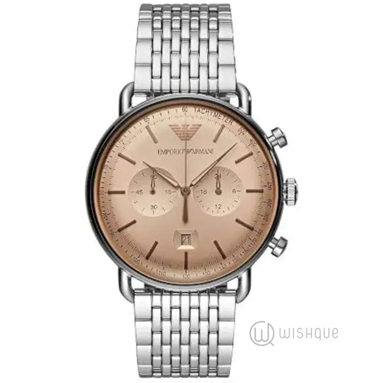 Emporio Armani Men's Chronograph Stainless Steel Watch AR11239