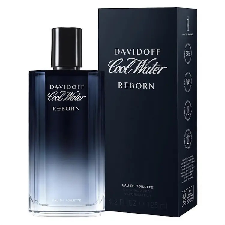Davidoff Cool Water Reborn For Men Eau De Toilette 125ml