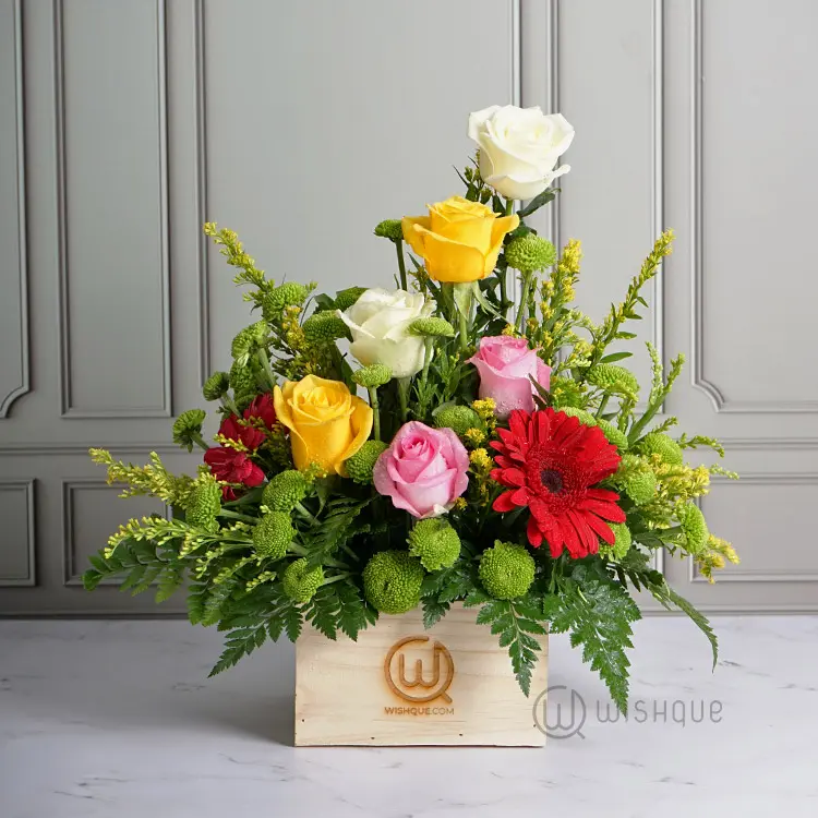 Spring Garden Flower Box