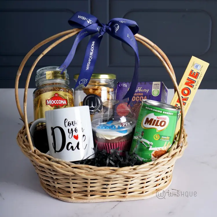 Love You Dad Sweet Tooth Gift Basket