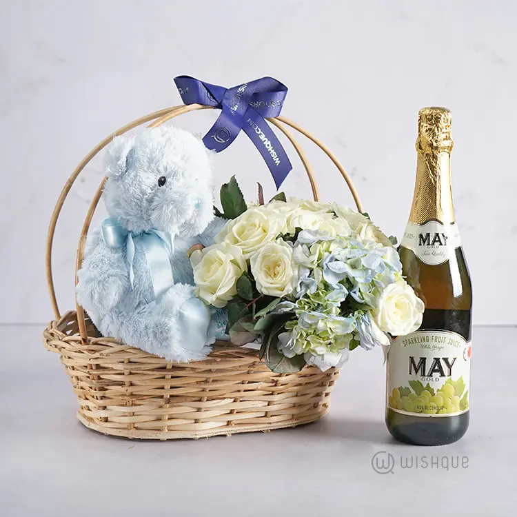 Bloom & Buddy Celebrations Gift Hamper