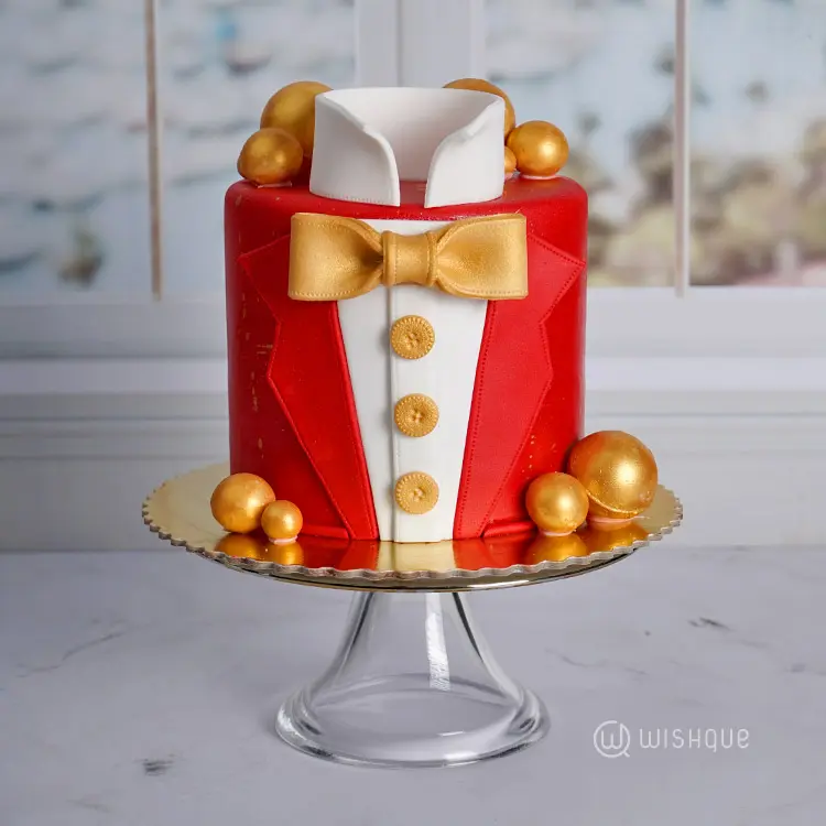 Hey Handsome Golden Chocolate Cake