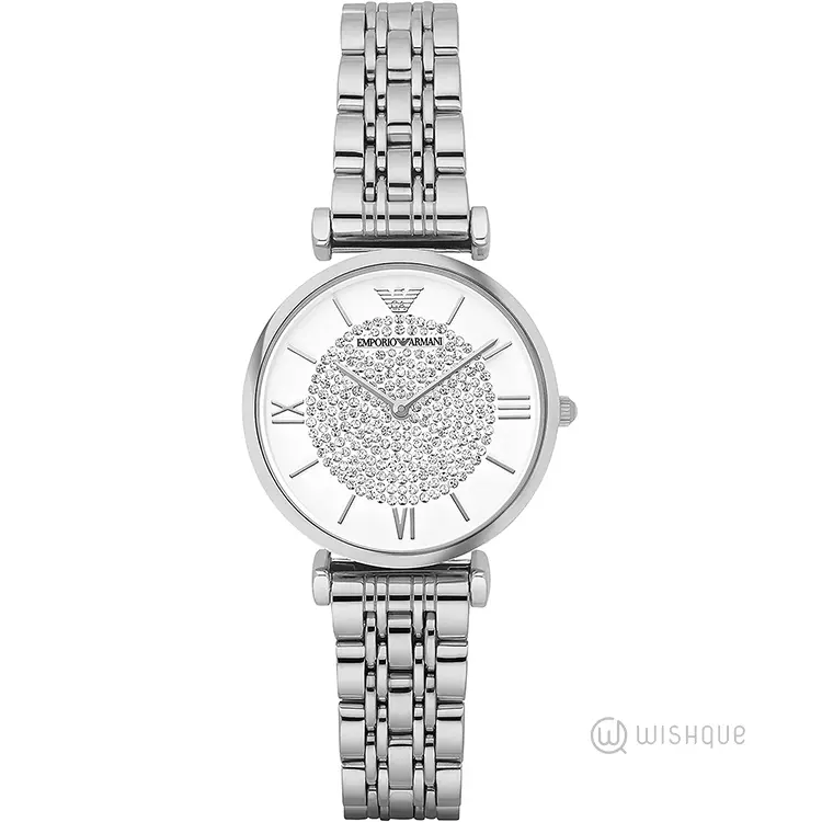 Emporio Armani Women's Dress Watch with Stainless Steel Band AR1925