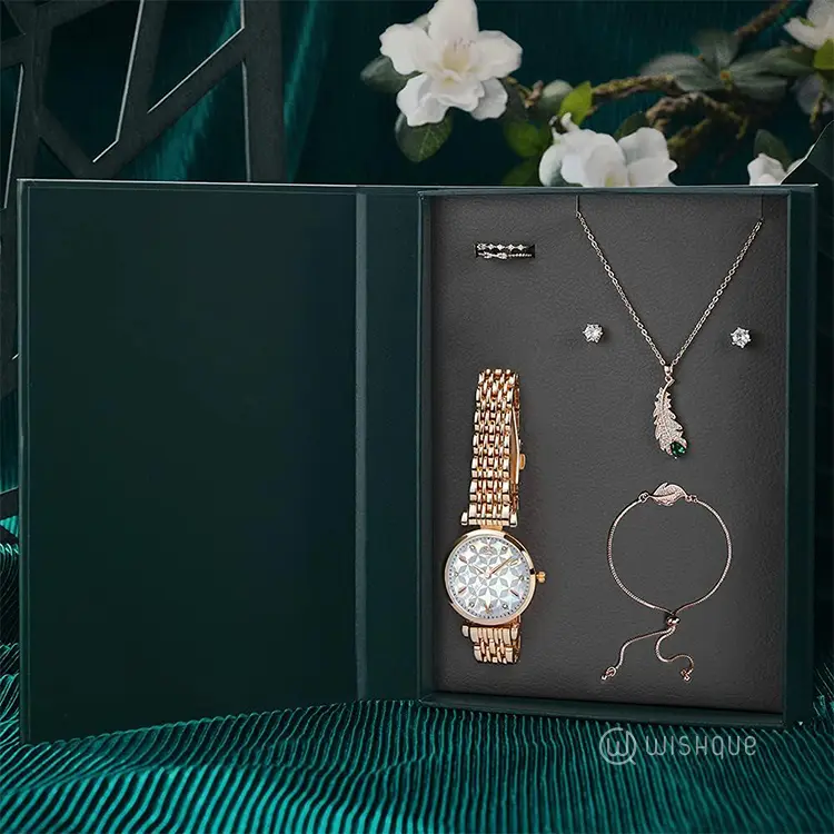 SK SHENGKE The Book Of Wishes Fashion Luxury Women Jewellery Set
