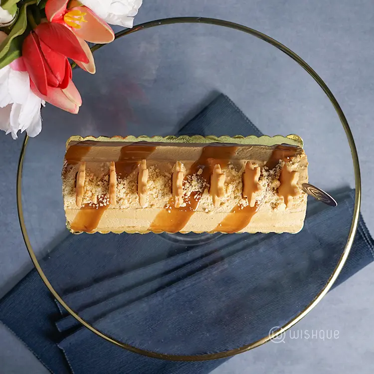 Moccona Shortbread Vanilla Swiss Roll