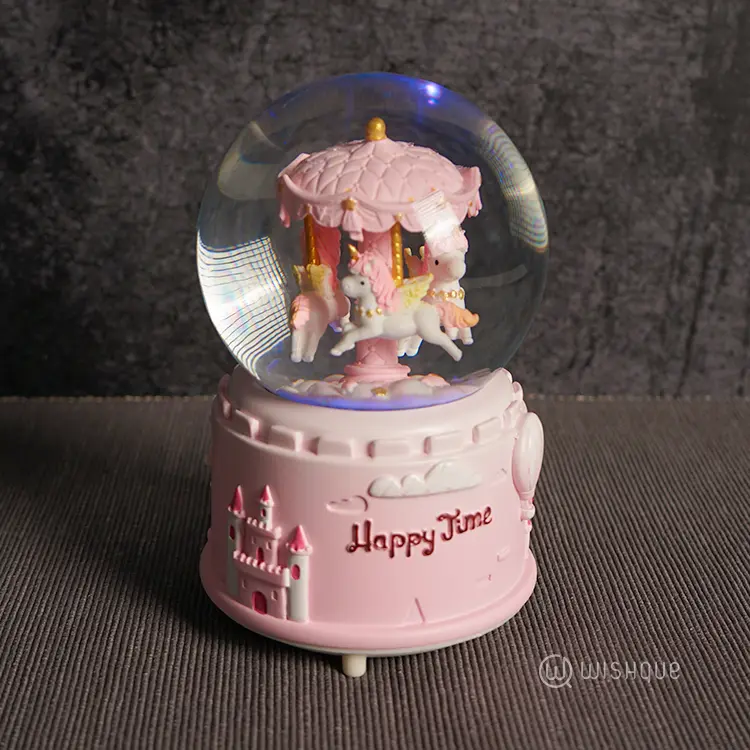 Unicorn Musical Globe