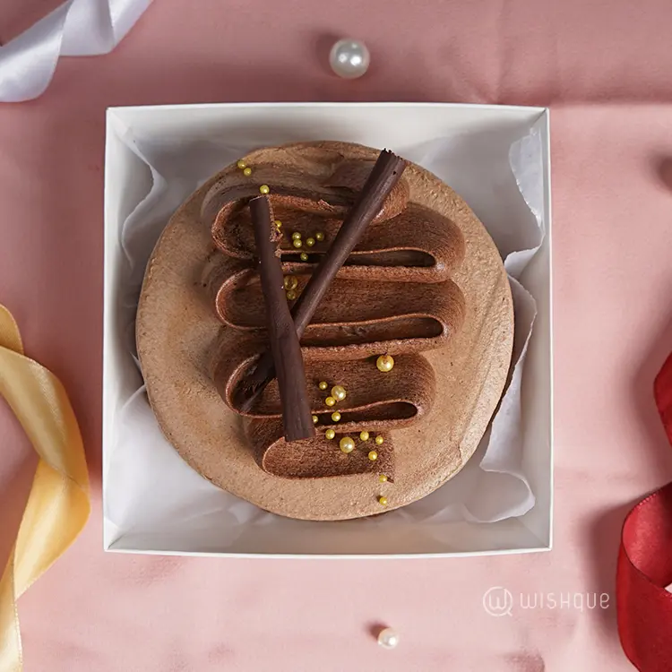 Bento Chocolate Cake With Chocolate Ganache