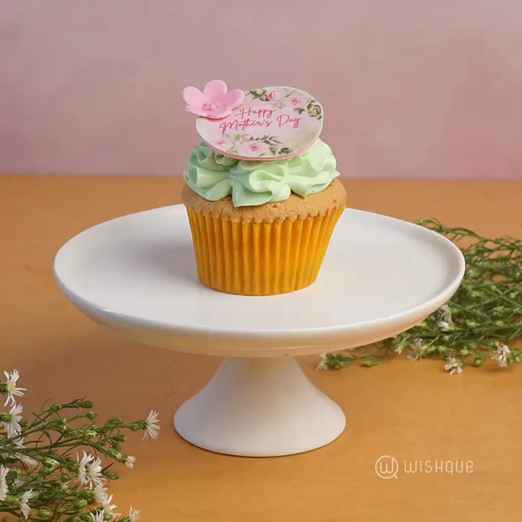 Happy Mother's Day Ribbon Single Cupcake