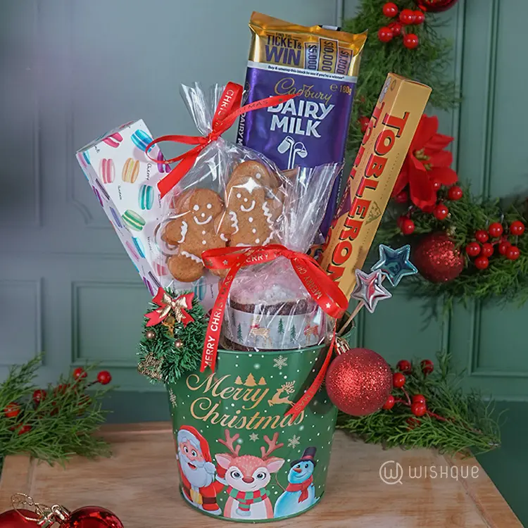 Christmas Goodie Bucket