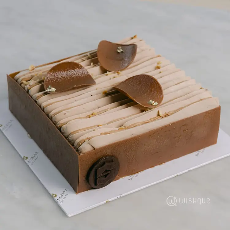 Almond Crunch Cake by Shangri-La