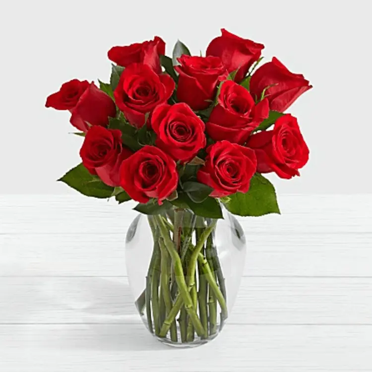 Dozen Red Roses Bouquet
