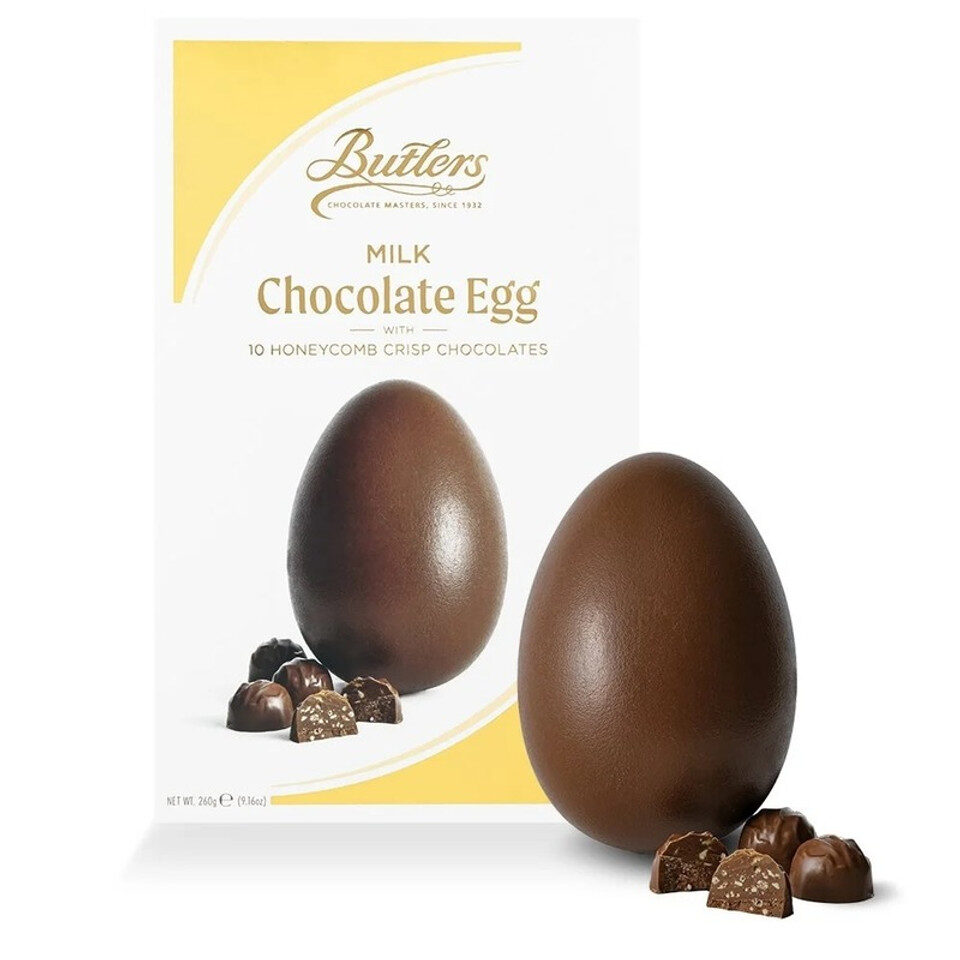Butlers Signature Milk Chocolate Honeycomb Egg