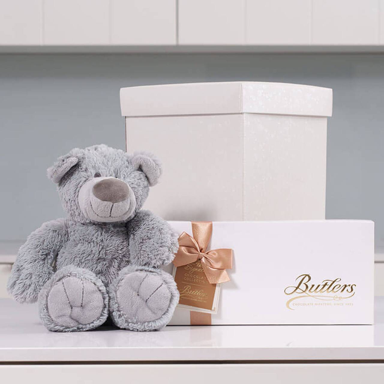 Bertie Bear & Luxury Chocolates Gift