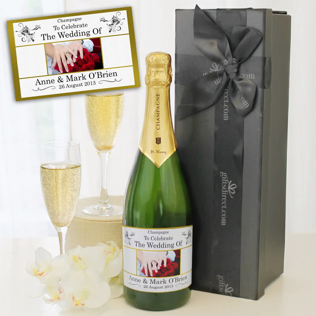 Personalised Wedding Champagne