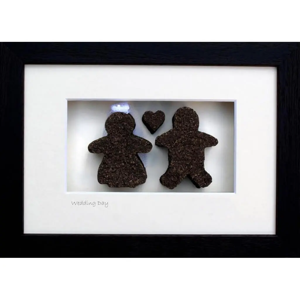 Bog Buddies Wedding Day Framed Print 7x10""