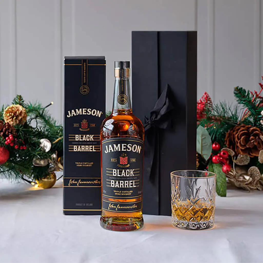 Jameson Black Barrel Irish Whiskey Gift Boxed