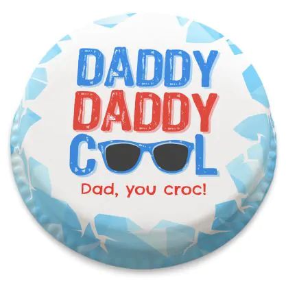 Daddy Cool Cake (letterbox gift cake (serves 2-4))