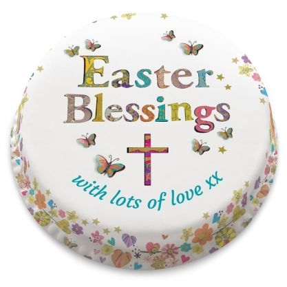 easter blessings flower cake (small (serves 10-12))