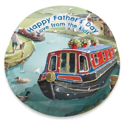 Dad's Boat Cake (letterbox gift cake (serves 2-4))
