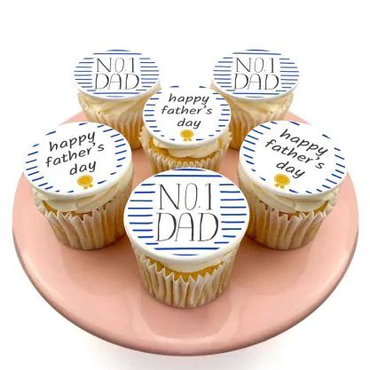 Blue No.1 Cupcakes