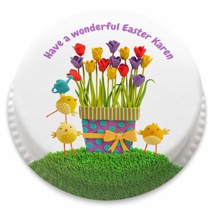 Easter Themed cake (Letterbox gift cake(serves 2-4))