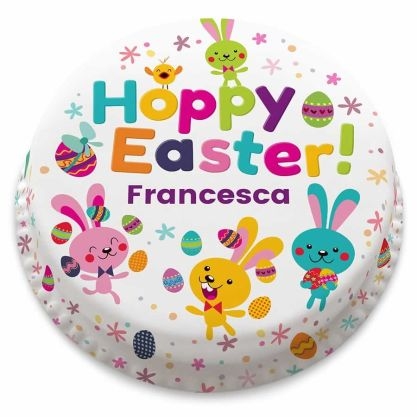 Hoppy Easter! Cake (Letterbox gift cake(serves 2-4))
