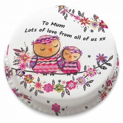 Mother Owl Cake (letterbox gift cake (serves 2-4))